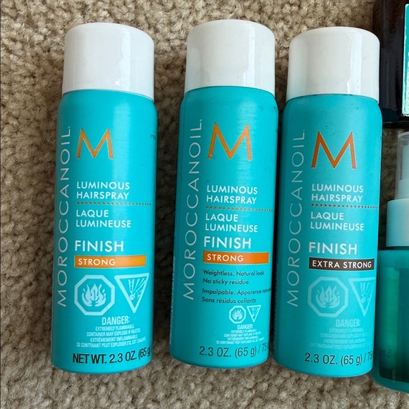 Moroccanoil hair spray treatment leave in conditioner travel set - Picture 2 of 3
